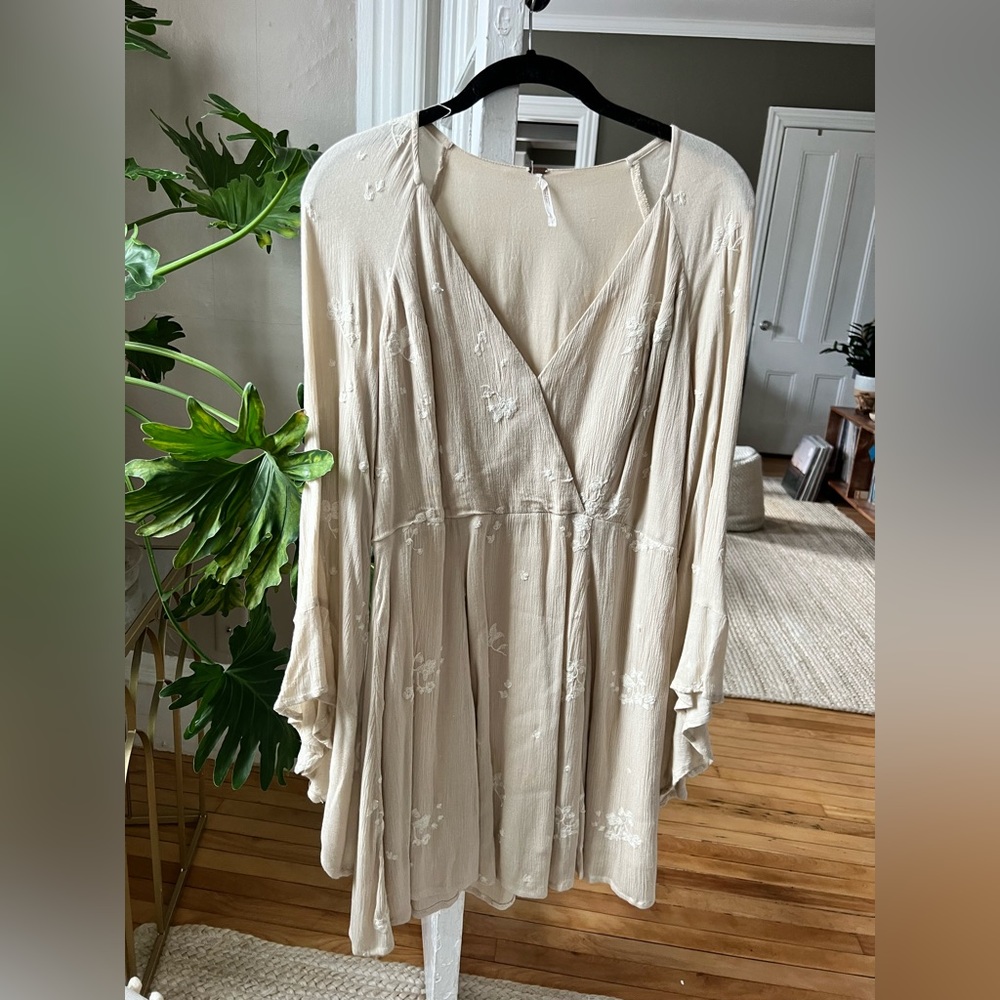Free People embroidered dress